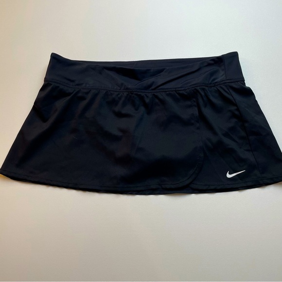 Nike Other - Nike Swim Board Mini Skirt with built in briefs Women’s size Large All Black